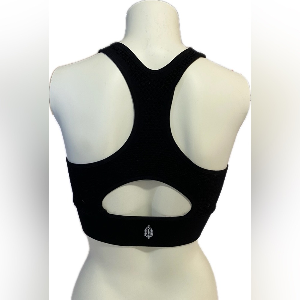 FP Movement Every Single Time Floral Bra NWOT Black XS/S - Picture 5 of 11